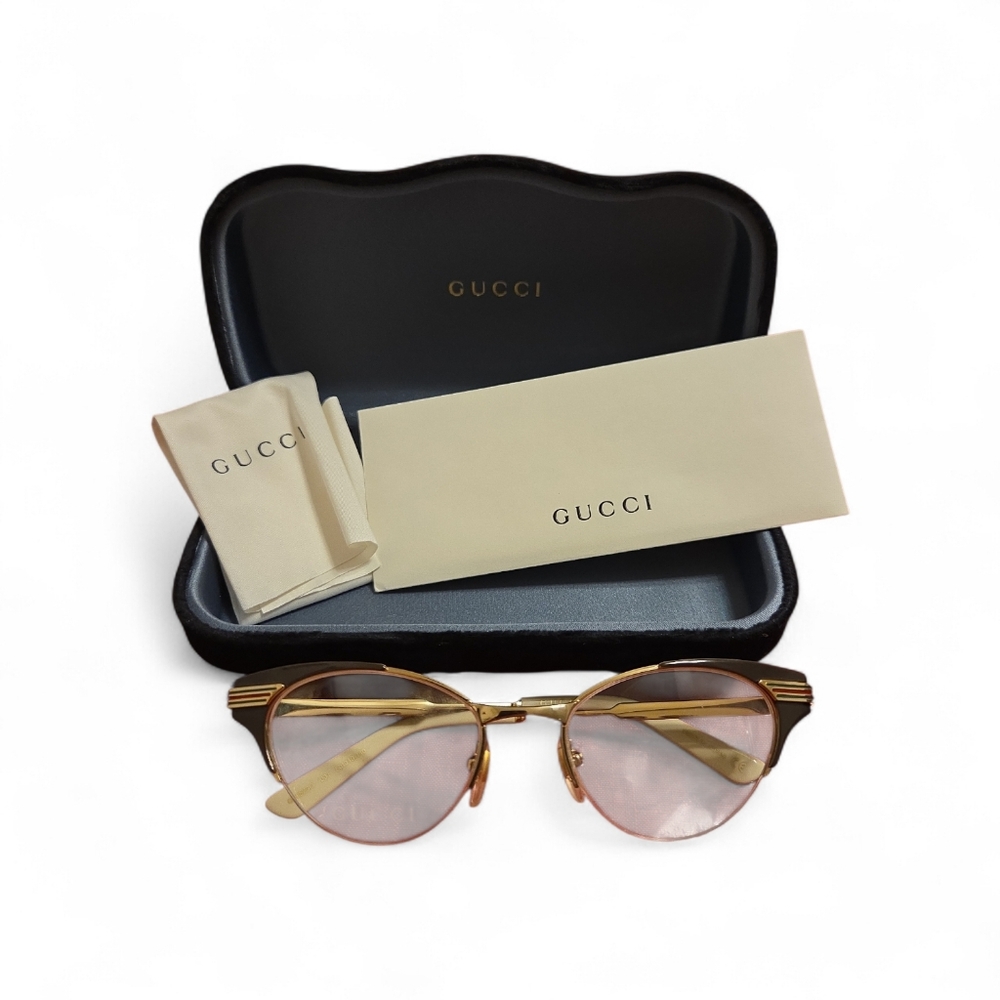 Gucci Gold  Rx glasses